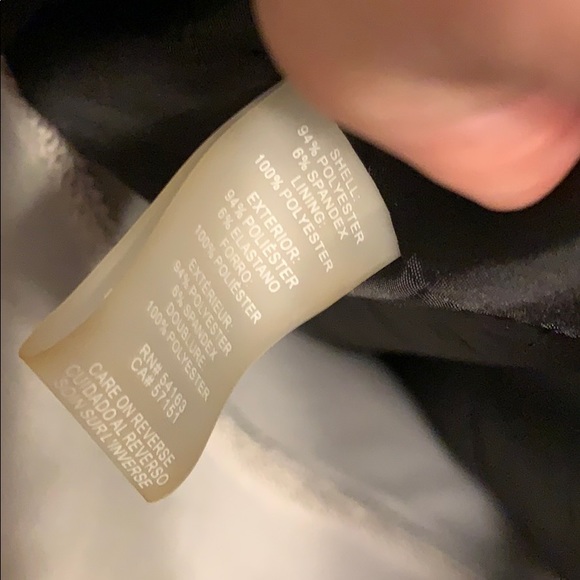 Calvin Klein size 4 black button jacket - Picture 5 of 5